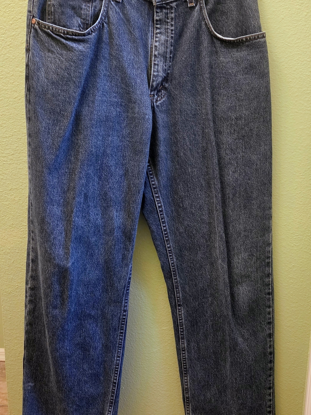 Arizona Jean Company Loose Fit Jeans in Dark Blue Denim